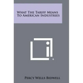 What the Tariff Means to American Industries