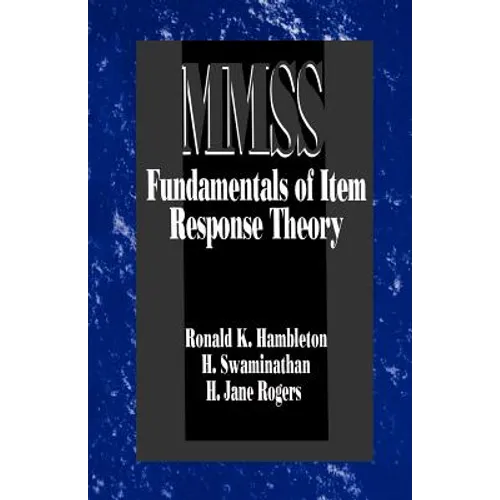 Fundamentals of Item Response Theory