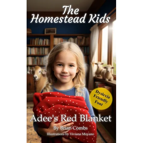 Adee's Red Blanket (OpenDyslexic Font): The Homestead Kids