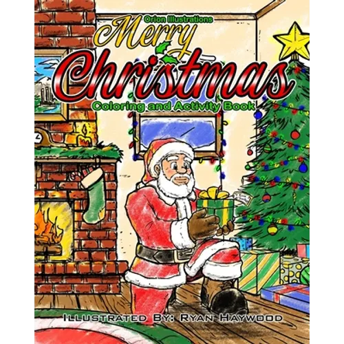 Merry Christmas Coloring and Activity Book