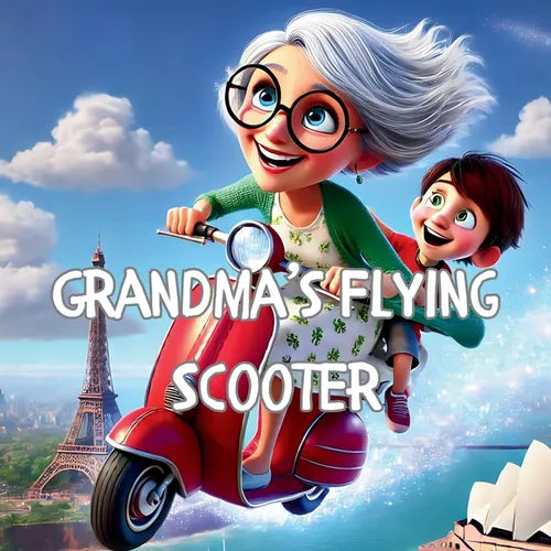 Grandma's Flying Scooter: A Grandmother, a Grandson, and a ride like no other
