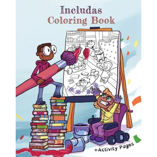 Includas Coloring Book: With Disability Inclusive Activity Pages
