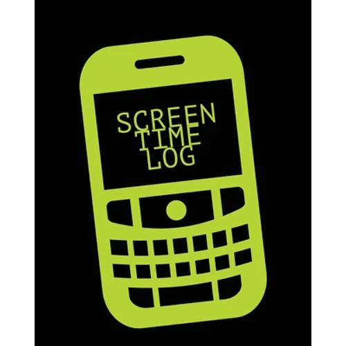 Screen Time Log: Daily Track Kids Screenfree Digital Detox, Screen Activities Tracker, For Parents, Journal, Book
