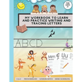 My workbook to learn and practice writing and tracing letters Preschoolers Kindergarten Home schooling For ages3+ A to Z.: Handwriting practice activi