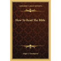 How To Read The Bible