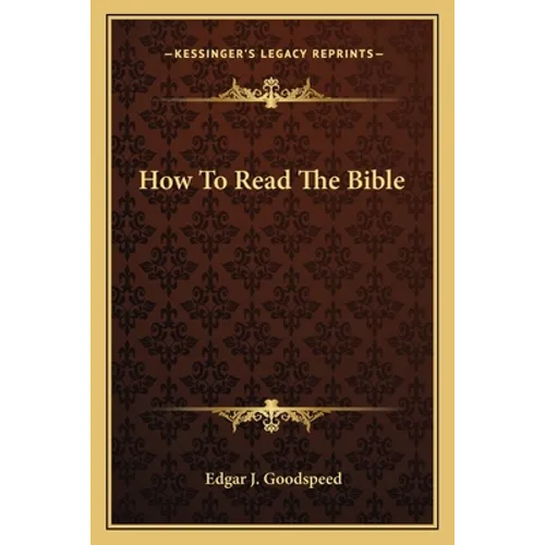 How To Read The Bible