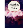 My Boring Meeting Survival Guide & Notes: 6x9 Meeting Notebook and Puzzle Book