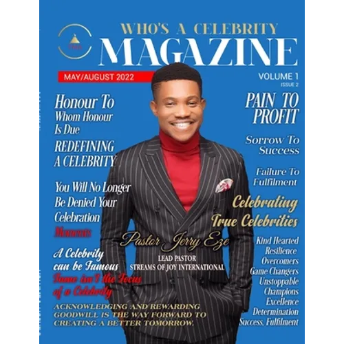 Who's A Celebrity Magazine Pastor Jerry on the cover