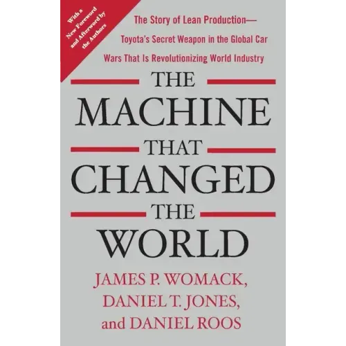 The Machine That Changed the World: The Story of Lean Production-- Toyota's Secret Weapon in the Global Car Wars That Is Now Revolutionizing World Ind