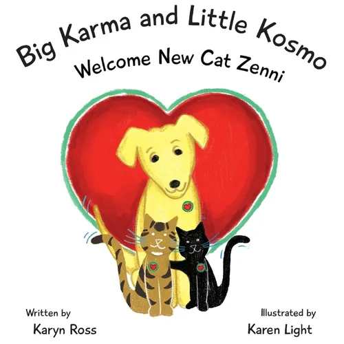 Big Karma and Little Kosmo Welcome New Cat Zenni