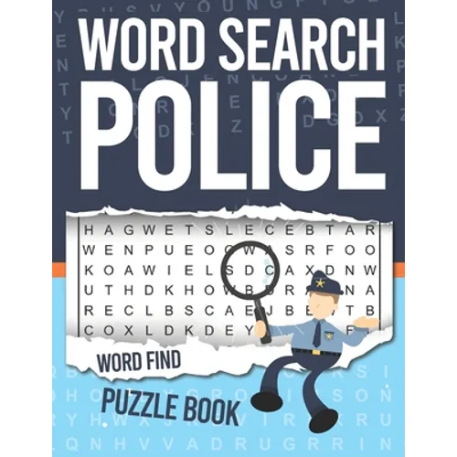 Police Word Search: Word Find Puzzle