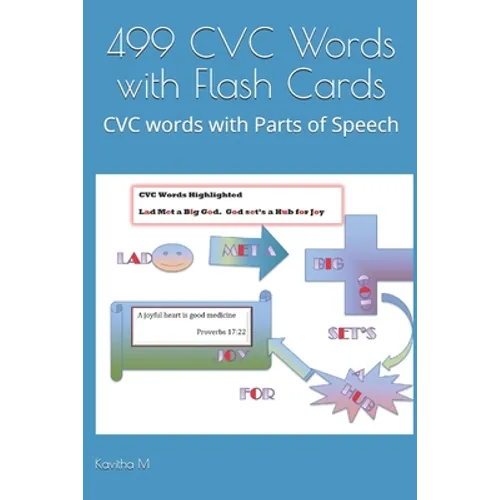 499 CVC Words with Flash Cards: CVC words with Parts of Speech