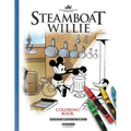 Steamboat Willie Coloring Book (Illustrated): 30 Illustrations