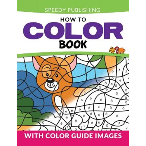 How To Color Book: With Color Guide Images