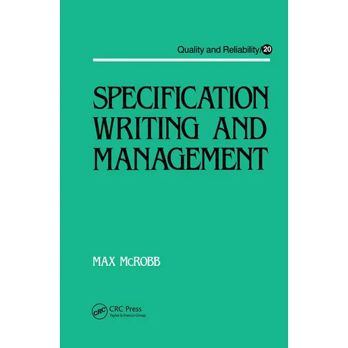 Specification Writing and Management