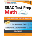 SBAC Test Prep: 4th Grade Math Common Core Practice Book and Full-length Online Assessments: Smarter Balanced Study Guide With Performance Task (PT) a