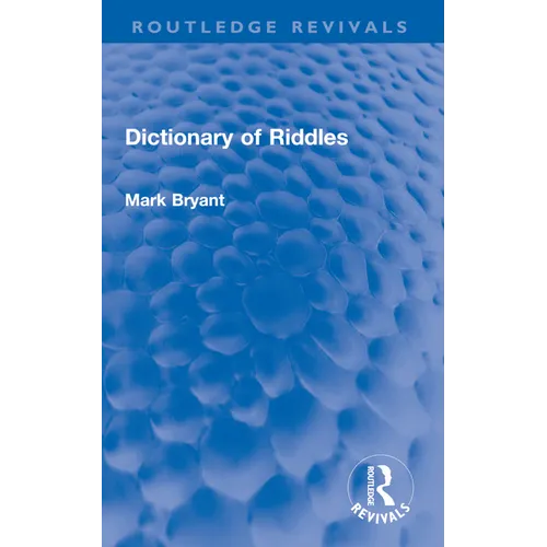 Dictionary of Riddles
