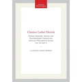 Clarence Luther Herrick: Pioneer Naturalist, Teacher, and Psychobiologist Transactions, American Philosophical Society (Vol. 45, Part 1)