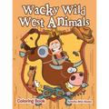 Wacky Wild West Animals Coloring Book