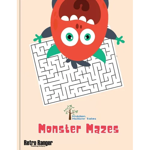 Hidden Hollow Tales Monster Maze Book