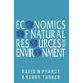 Economics of Natural Resources and the Environment