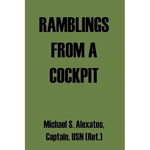 Ramblings from a Cockpit