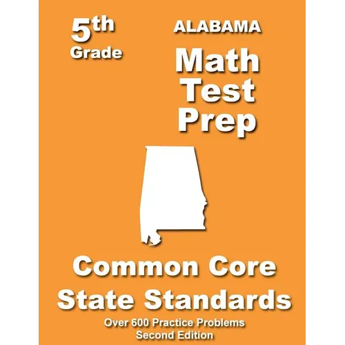 Alabama 5th Grade Math Test Prep: Common Core Learning Standards