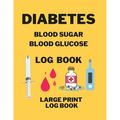 Diabetes Blood Sugar Blood Glucose Log Book