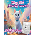 Tiny Cats Pocket World coloring book: Cats lover in The Magical Pocket World