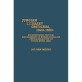 Jungian Literary Criticism, 1920-1980: An Annotated, Critical Bibliography of Works in English (with a Selection of Titles After 1980)