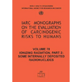 Ionizing Radiation: Part II: Some Internally Deposited Radionuclides