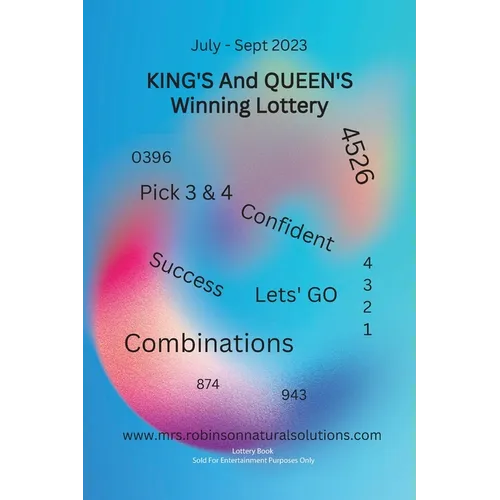 King's And Queen's Winning Lottery: July-Sept 2023