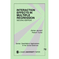 Interaction Effects in Multiple Regression