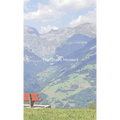 Hardcover Monthly Planner Mountain Theme: 5.5x8.5 Fillable Blank Templates Undated Calendar for Office, School or Home, Sun-Sat, Pages For Notes, List