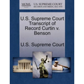 U.S. Supreme Court Transcript of Record Curtin V. Benson