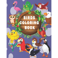 Birds Coloring Book: For children aged 4-8