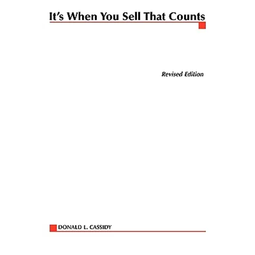It's When You Sell That Counts