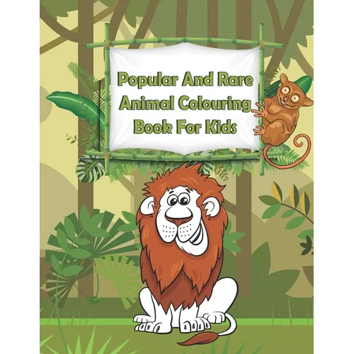 Popular And Rare Animal Colouring Book For Kids