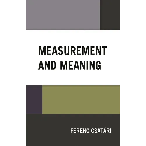 Measurement and Meaning