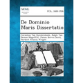 de Dominio Maris Dissertatio