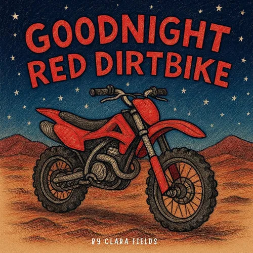 Goodnight Red Dirtbike: Dirtbike Book, Dirtbike Book For Kids, Dirtbike Bedtime Story