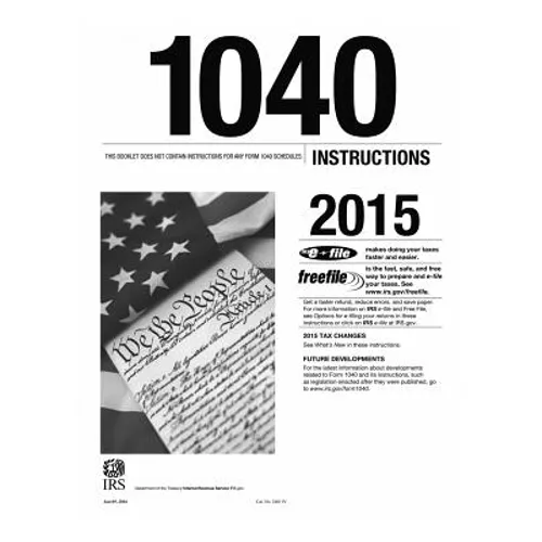 1040 Instructions 2015
