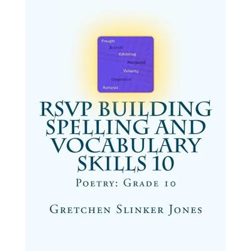 RSVP Building Spelling and Vocabulary Skills 10: Poetry: Grade 10