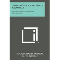 Saihgal's Modern Hindi Grammar: With Exercises And Full Vocabulary