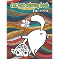 Cat butt coloring book: for adult