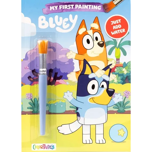 Bluey Colortivity: My First Painting