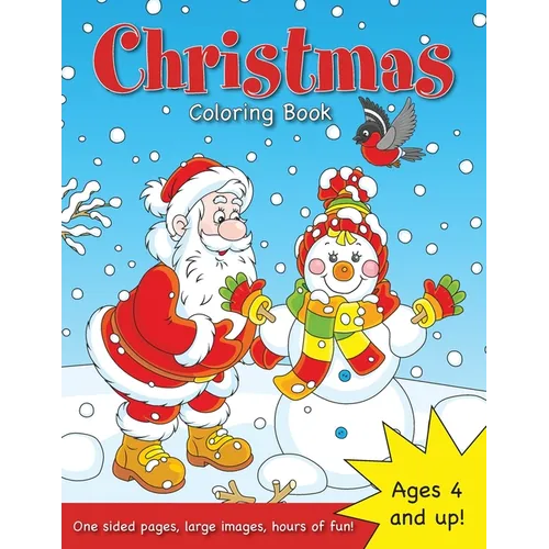 Christmas Coloring Book for Kids Ages 4-8!