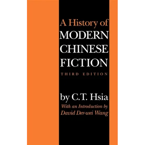 History of Modern Chinese Fiction