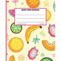 Graph Paper Notebook: Quad Ruled Grid Paper Math and Science Composition Notebook 100 Sheets 5 Squares Per Inch