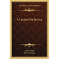 A Lecture On Justice